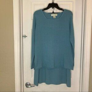 Appleseeds Skirt and Top Set Blue Size Large